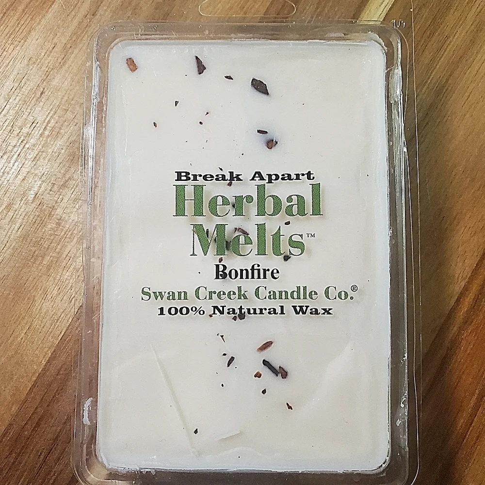 BONFIRE by SWAN CREEK CANDLE CO. Herbal Melts 100% Natural Wax 5.25 oz